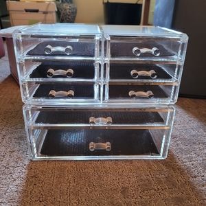 Cosmetics Clear Storage Organizer